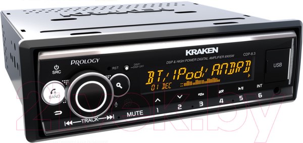 Изображение товара Бездисковая автомагнитола Prology CDP-8.3 Kraken
