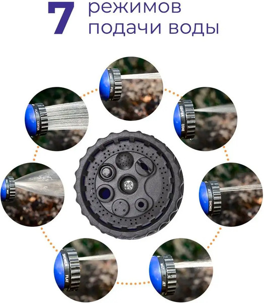 Изображение товара Шланг поливочный WMC Tools TG7106003New(54698)