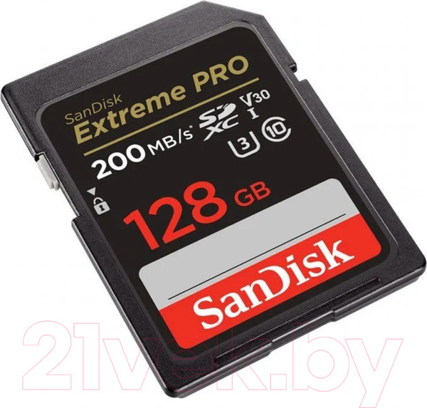 Изображение товара Карта памяти SanDisk Extreme PRO SDXC 128GB (SDSDXXD-128G-GN4IN)