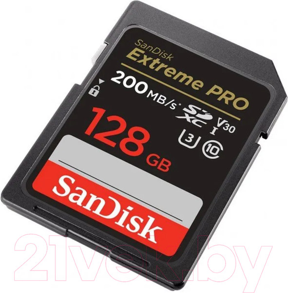 Изображение товара Карта памяти SanDisk Extreme PRO SDXC 128GB (SDSDXXD-128G-GN4IN)