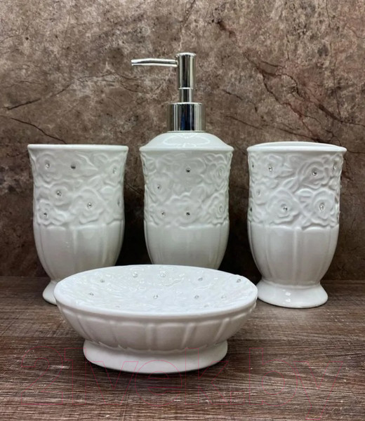 Изображение товара Набор аксессуаров для ванной Lenardi 110336