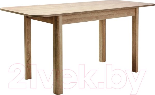 Изображение товара Обеденный стол Signal Diego II 105-140x65x75 (дуб сонома/дуб сонома)