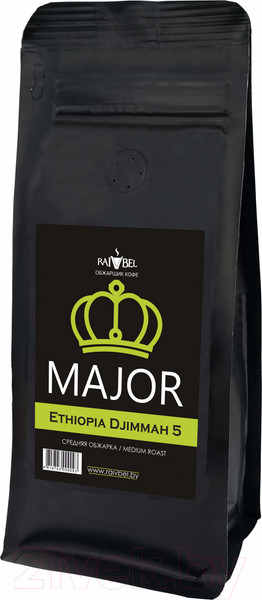 Изображение товара Кофе в зернах Major Ethiopia Djimmah (250г)
