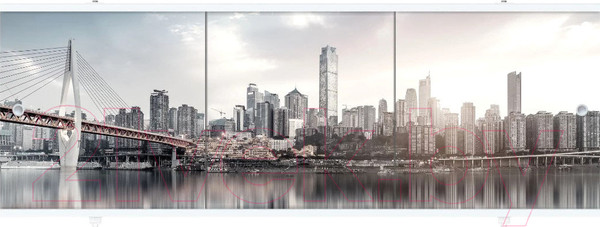 Изображение товара Экран для ванны МетаКам Премиум Арт 1.48 (мегаполис)