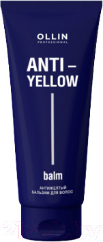 Оттеночный бальзам для волос Ollin Professional Anti-Yellow Антижелтый (250мл)