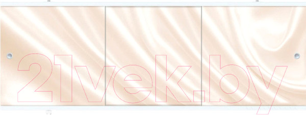 Изображение товара Экран для ванны МетаКам Премиум Арт 1.68 (нежность шелка)