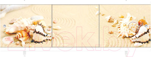 Изображение товара Экран для ванны МетаКам Премиум Арт 1.68 (ракушки)