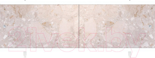 Изображение товара Экран для ванны МетаКам Ультралегкий 1.48 (камень коричневый)