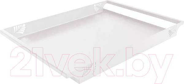 Изображение товара Поднос GALA Пальмовый лист PD075-WY (белый)