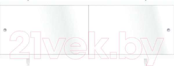 Изображение товара Экран для ванны МетаКам Ультралегкий 1.48 (белый глянец)