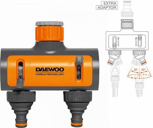 Изображение товара Разветвитель для шланга Daewoo Power DWC 1225