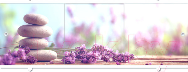 Изображение товара Экран для ванны МетаКам Премиум Арт 1.48 (лавандовый прованс)