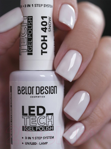Изображение товара Гель-лак для ногтей Belor Design Led Tech тон 401 (6мл)