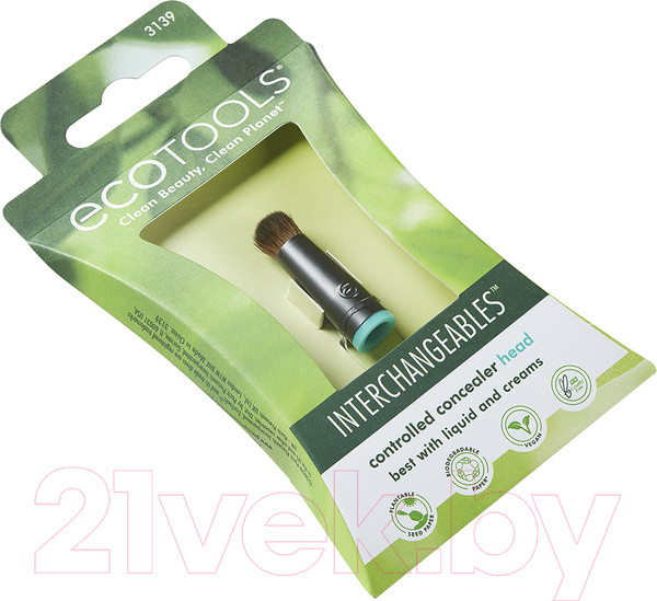 Изображение товара Сменная насадка для кисти Ecotools Interchangeables Controlled Concealer Head ET3139