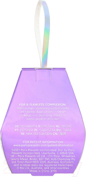 Изображение товара Спонж для макияжа Ecotools Bioblender Ornament ET3196