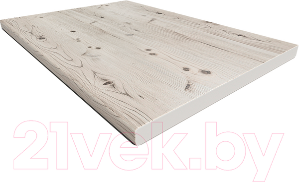 Изображение товара Кухонный гарнитур Интерлиния Мила Шато 1.5x3.6 левая (луна/луна/бискайская сосна)