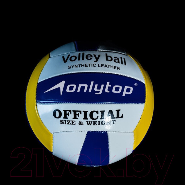 Изображение товара Мяч волейбольный Onlytop 442939 (размер 5)