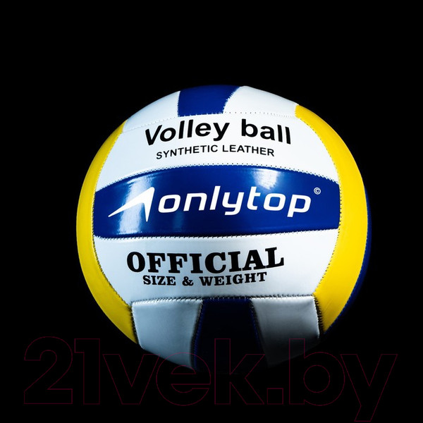 Изображение товара Мяч волейбольный Onlytop 442939 (размер 5)