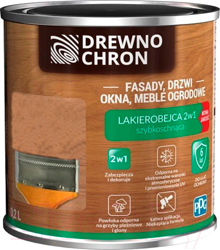 Изображение товара Лакобейц Drewnochron 200мл (орех темный)