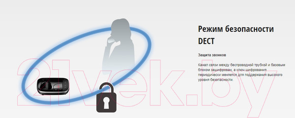 Изображение товара Беспроводной телефон Panasonic KX-TGJ320UCB