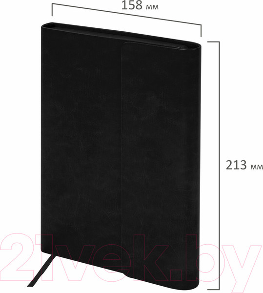 Изображение товара Ежедневник Brauberg Magnetic X / 113278 (черный)