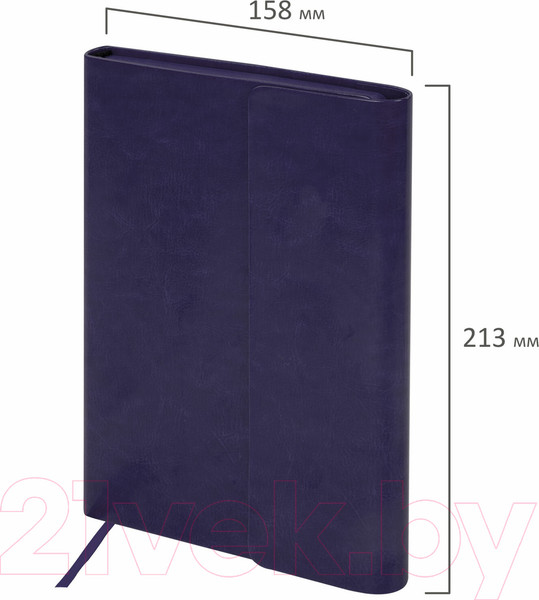 Изображение товара Ежедневник Brauberg Magnetic X / 113282 (фиолетовый)