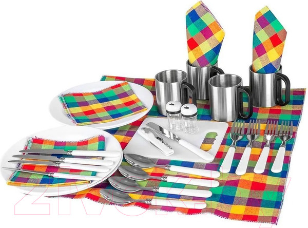 Изображение товара Походный набор Helios HS-811(4)BG