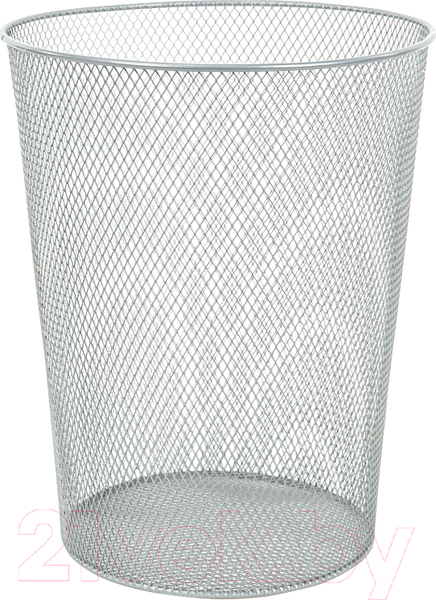 Изображение товара Корзина для бумаг Brauberg Germanium / 231959 (серебристый)