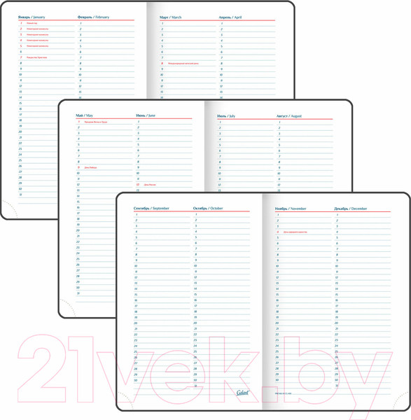 Изображение товара Ежедневник Galant Ritter / 114464 (160л, черный)