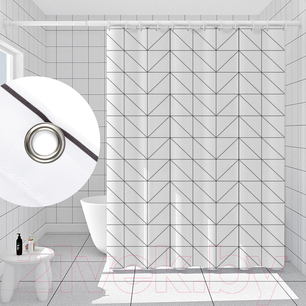 Изображение товара Шторка-занавеска для ванны Rosenberg R-730239