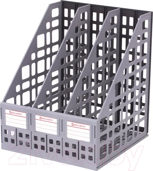 Изображение товара Лоток для бумаг Brauberg Maxi Plus / 237014 (серый)