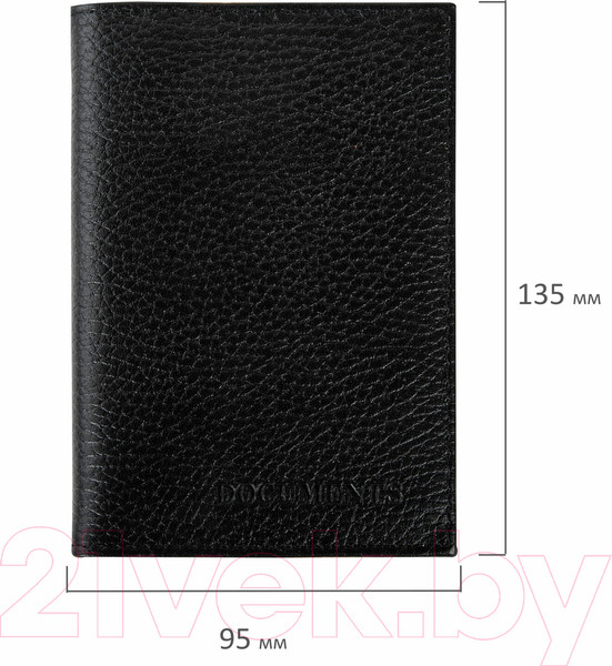 Изображение товара Обложка для автодокументов Brauberg Documents / 238193 (черный)