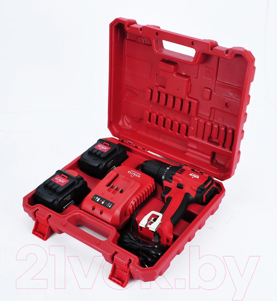 Изображение товара Аккумуляторная дрель-шуруповерт Elitech ДА 12БЛ2 (Е2201.001.02)