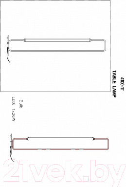 Изображение товара Торшер FAVOURITE 4100-1T