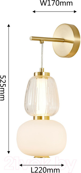 Изображение товара Бра FAVOURITE 4057-1W