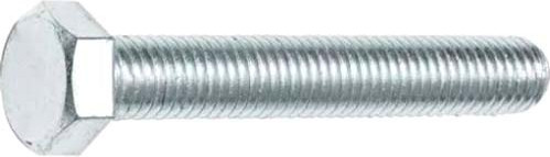 Изображение товара Болт Starfix Шестигранный М24x60 DIN 933 прочность 5.8 / SMV1-31513-5 (5кг, оцинкованный)