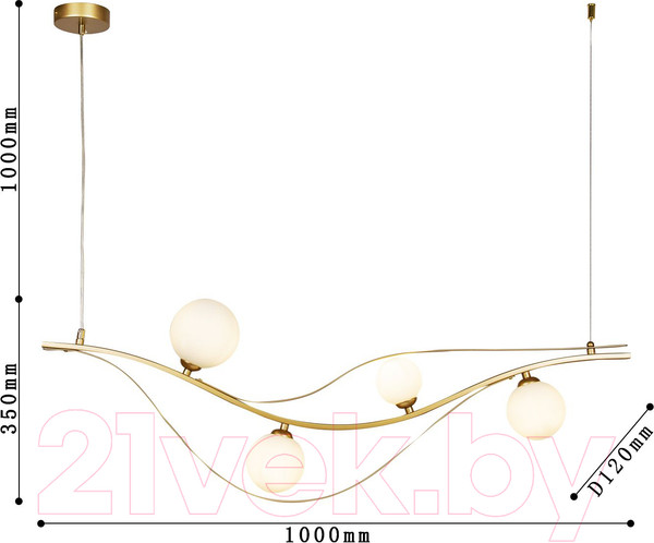 Изображение товара Потолочный светильник F-Promo F-Promo 4059-4P