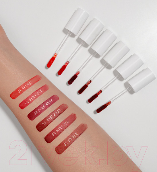 Изображение товара Тинт для губ LUXVISAGE Lip Tint Aqua Gel тон 06 (3.4г)