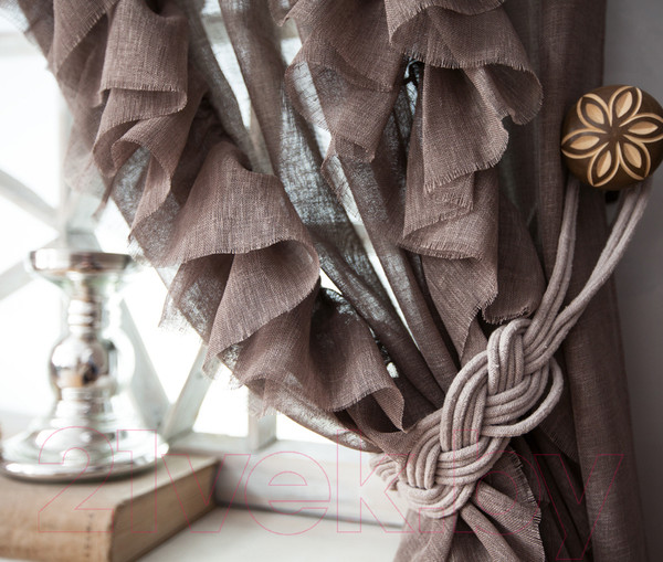 Изображение товара Комплект штор Pasionaria Иви 280x240 (коричневый)