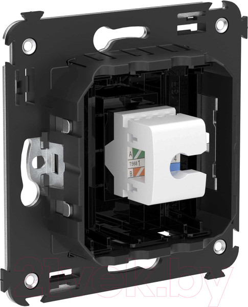 Изображение товара Розетка DKC Avanti RJ-45 / 4402663 (черный квадрат)