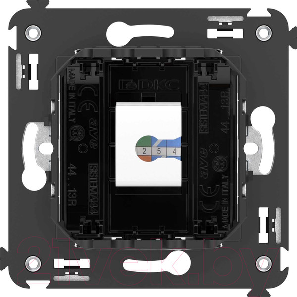 Изображение товара Розетка DKC Avanti RJ-45 / 4402663 (черный квадрат)