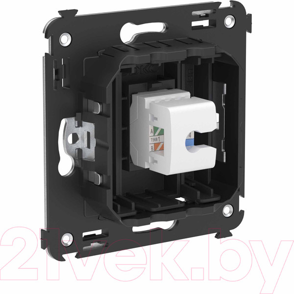 Изображение товара Розетка DKC Avanti RJ-12 / 4412613 (черный матовый)