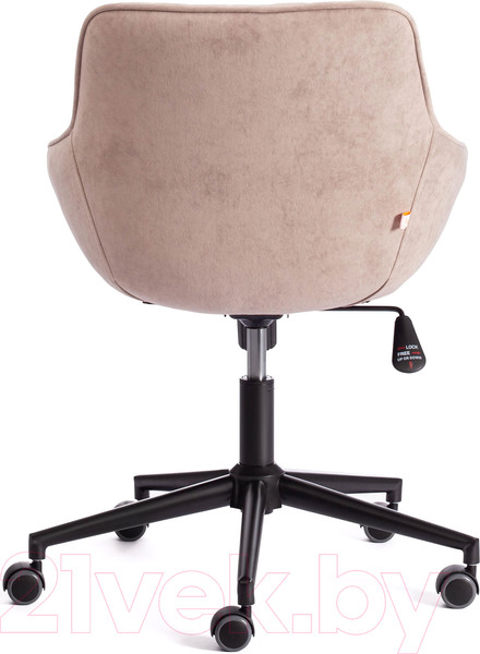 Изображение товара Кресло офисное Tetchair Dublin велюр Clermon (бежевый 40)