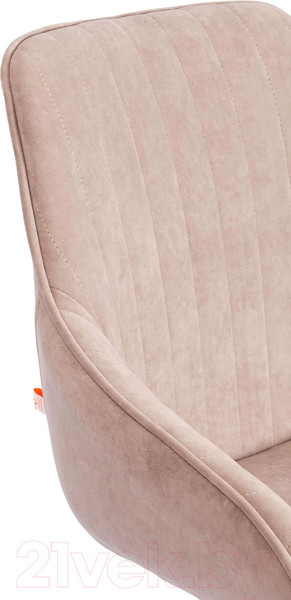 Изображение товара Кресло офисное Tetchair Dublin велюр Clermon (бежевый 40)