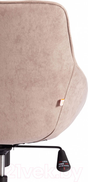 Изображение товара Кресло офисное Tetchair Dublin велюр Clermon (бежевый 40)