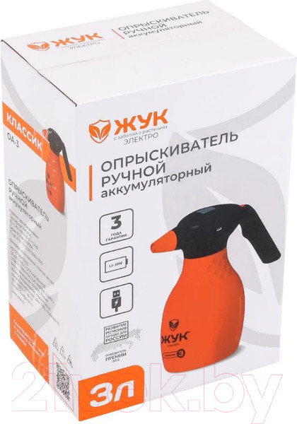 Изображение товара Опрыскиватель аккумуляторный Жук Классик ОА-3 / 7688-00