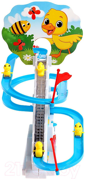 Изображение товара Развивающий игровой набор Zabiaka Уточки на лесенке / 9418734