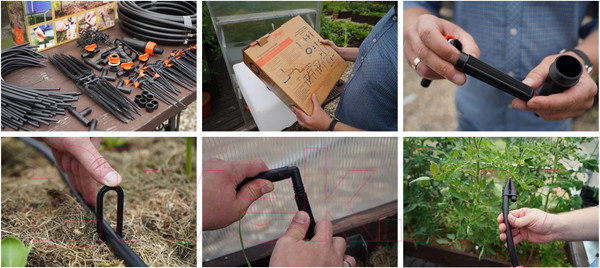 Изображение товара Система капельного полива Жук От емкости на 90 растений с таймером и капельницами / 8005-00