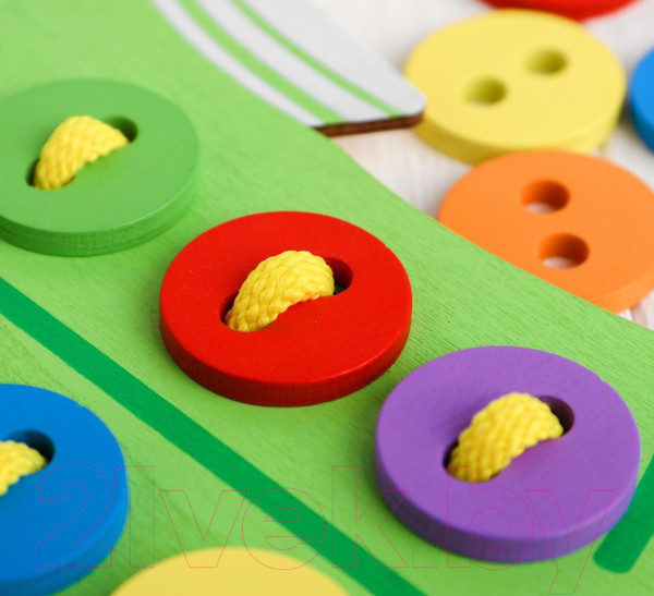 Изображение товара Развивающий игровой набор Sima-Land Пришей пуговку / 4704506