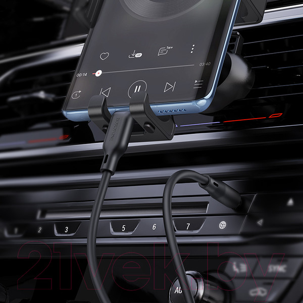 Изображение товара Кабель Borofone BL18 Lightning - Jack(M) (1м, черный)